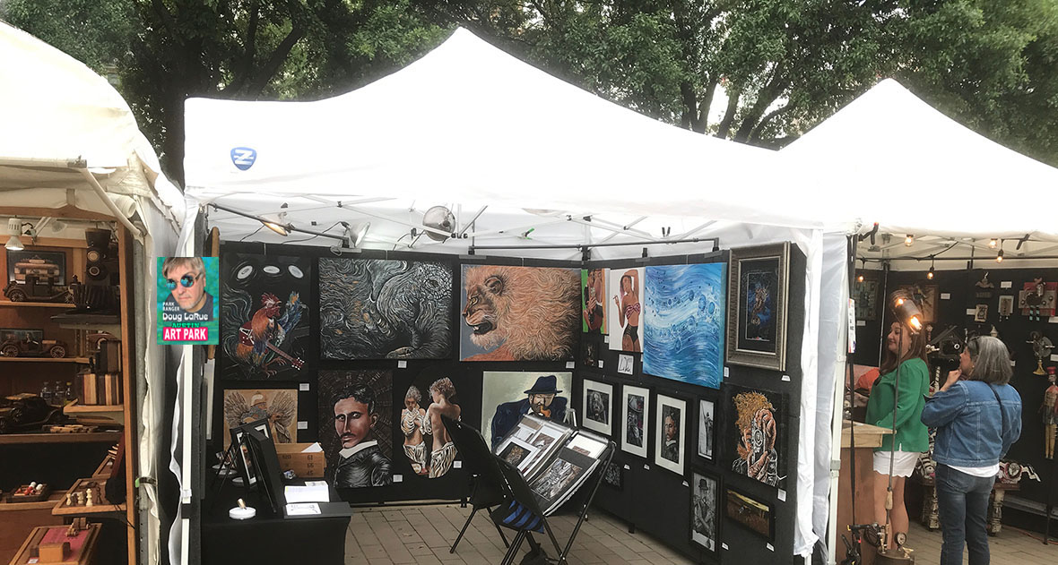 Austin Art Park banner